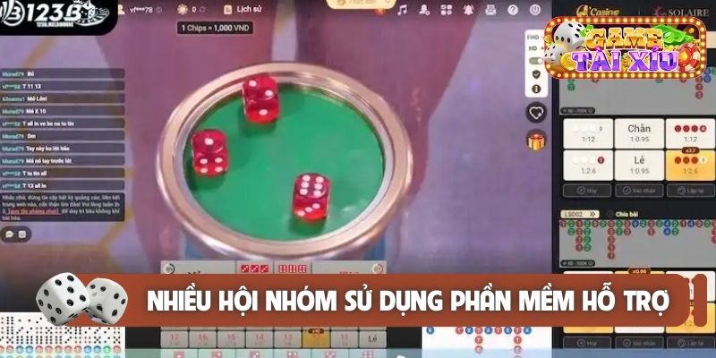 Nhiều hội nhóm sử dụng phần mềm hỗ trợ